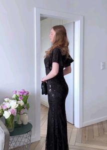 Sequin Embellished Party Dress