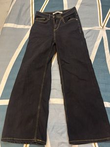 Dark Wash Wide Leg Jeans