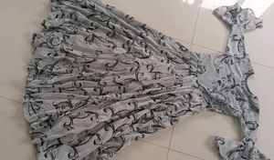 Gown With Koti For Girls