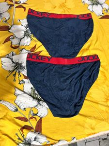 Jockey Men's Blue Briefs (Pack of 2)