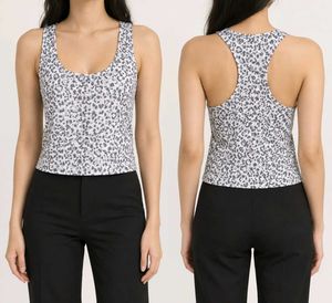 Leopard Print Racerback Tank Top
