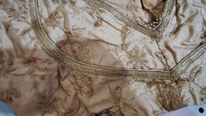 Beautiful Embroidery Golden blouse 🌼