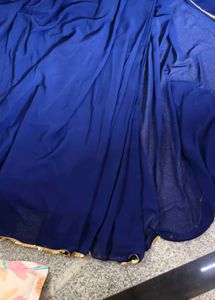 Elegant Royal Blue Readymade, ready to wear