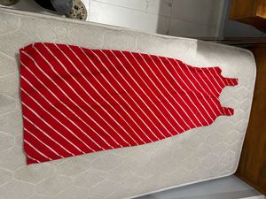 Red Striped Kurta stitched