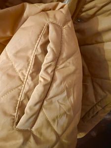 Unisex Khaki Quilted Jacket