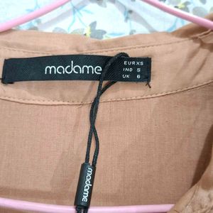 Madame dress with tag and belt