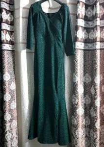 EMERALD GREEN GOWN