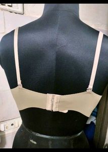 Strapless Beige Bra