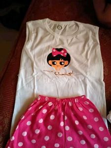 Cute Baby Girl Polka Dot Outfit