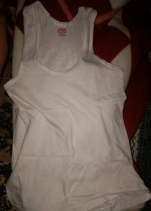 Striped Navy Blue Vest (baniyan) For Kids Used