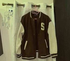 Varsity Jacket Brown Seattle H&amp;M