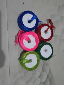 Assorted Satin Ribbon Rolls
