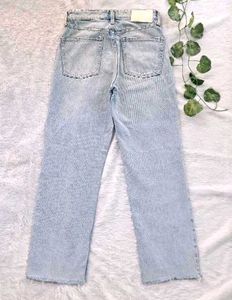 ZARA Light Wash Denim Jeans