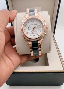 Mk ladies watch all crono and date working