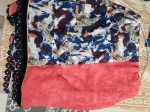Stylish Printed Dupatta with Lace Border