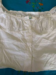 newme white lace top