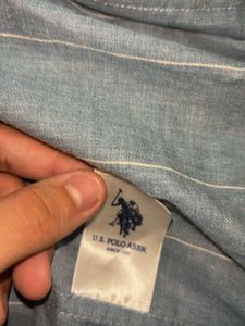 US Polo Assn. Striped Button-Down Shirt