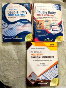 T.S. Grewal's Accounting Textbooks- Class 12