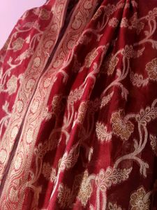 Banarasi Red Brocade Kurta set