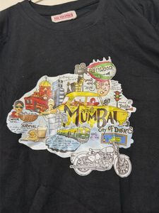 Cool Mumbai City Graphic T-Shirt