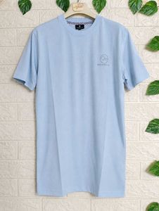 Baby Blue "Moments" Graphic Tee