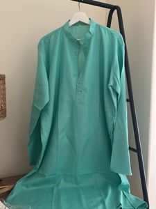Men's Teal Kurta