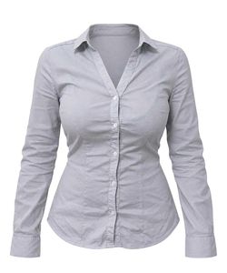 Classic H&M Grey Button-Down Shirt