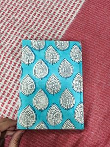 handmade paper fabric book