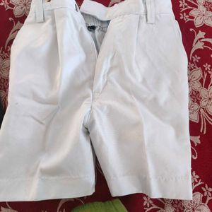 Classic White Shorts for boys 4-6 years old