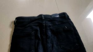Distressed Denim Shorts