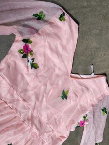 Beautiful pink dreamy mini dress