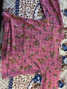 Pink Floral Kurta