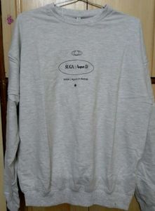 Grey Crewneck oversized Sweatshirt