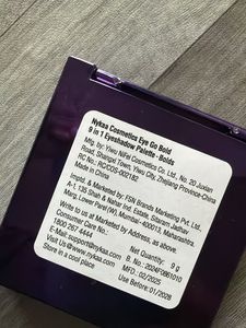 Nykaa Cosmetics Eye Go Bold Eyeshadow Palette