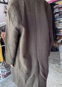 Elegant Dark Brown Coat