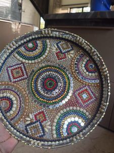 Decorative Pooja Thali Set
