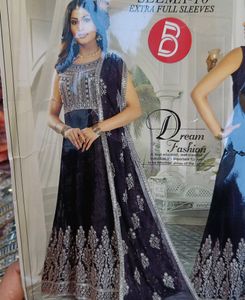 Women's Georgette Tradition Ethnic Long