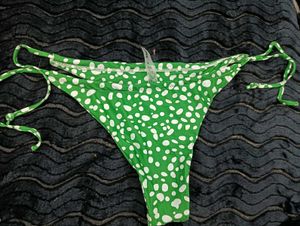 Green & White🇲🇾 Bikini Bottom