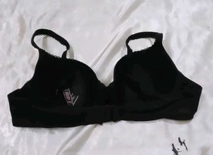 Black Padded Bra