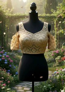 Embalished Blouse Padded