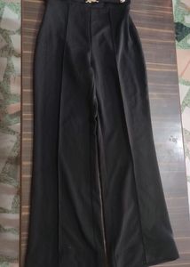 Shein High Waisted Black Trousers