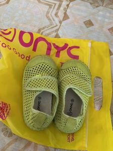 Cute Baby Green Shoes