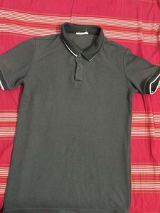 Classic Grey Polo T-Shirt