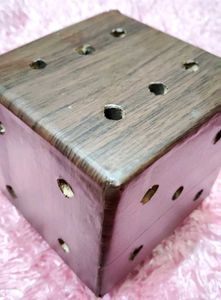 Big Wooden Dice Showpiece