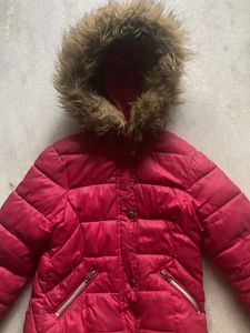 Girls' Padded Winter Jacket
