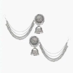Combo Set Oxidized Silver Stud Jwellery Se