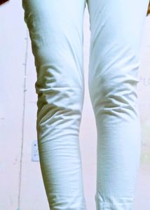 Beautiful White Cotton Legging