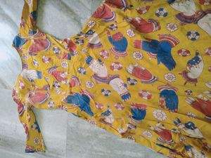 yellow frock