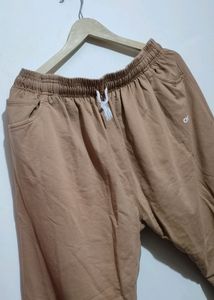 Tan Color Lower Pyjama For Girl Or Woman 32 Waist