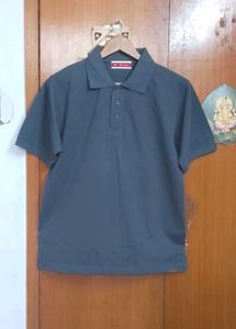 Men's Grey Polo T-Shirt